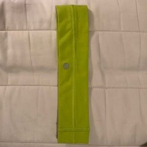 Lululemon neon headband